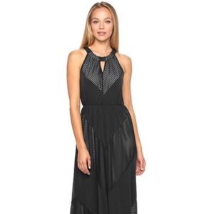 Apt. 9 Sheer Navy Maxi Dress - XXL